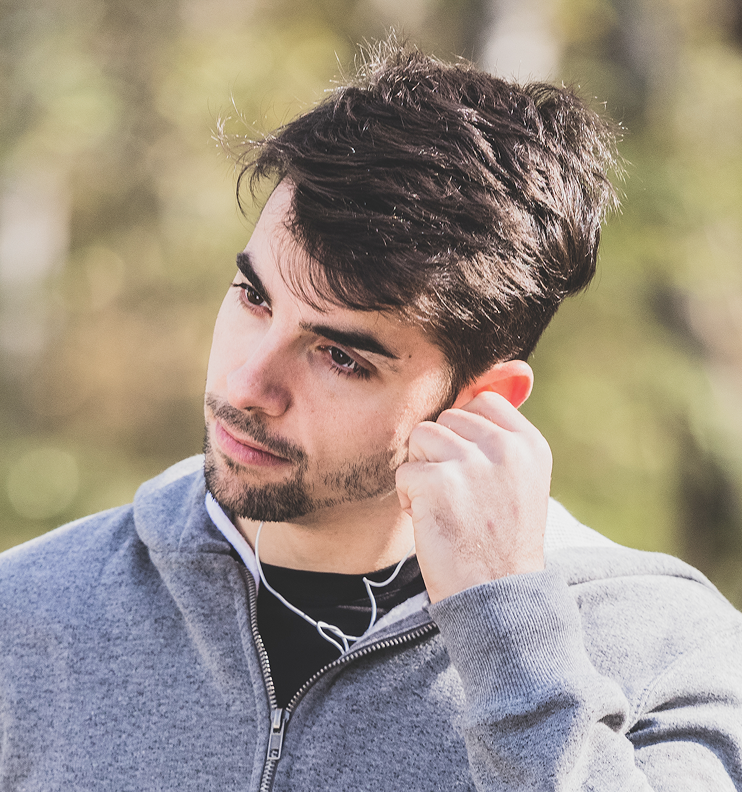 Financial analyst working remotely on financial statements and reports